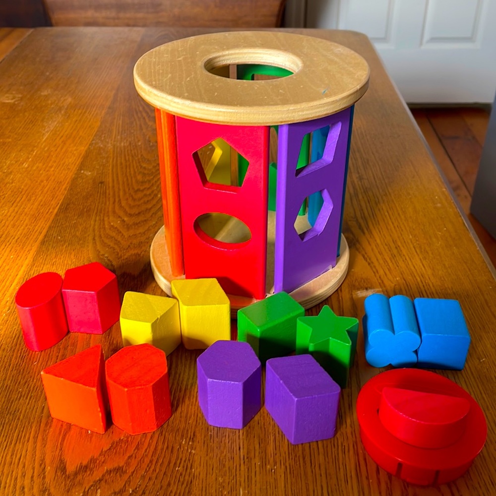 Melissa & Doug Match & Shape Sorter